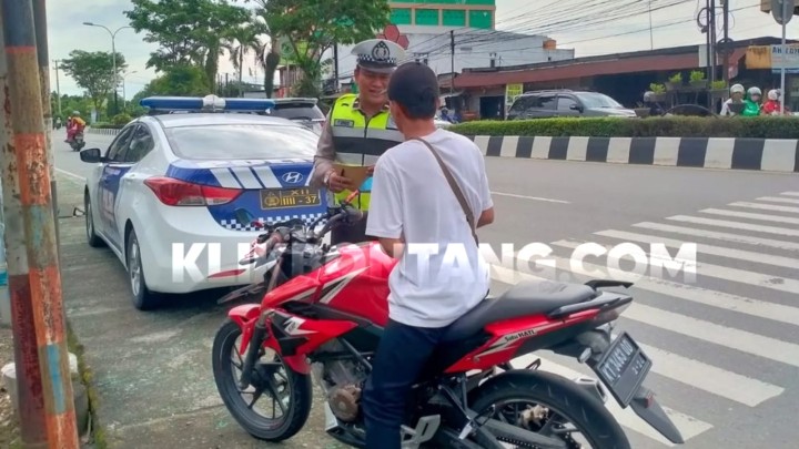 Seminggu Operasi Zebra Mahakam di Bontang, 91 Pengendara Kena Tilang