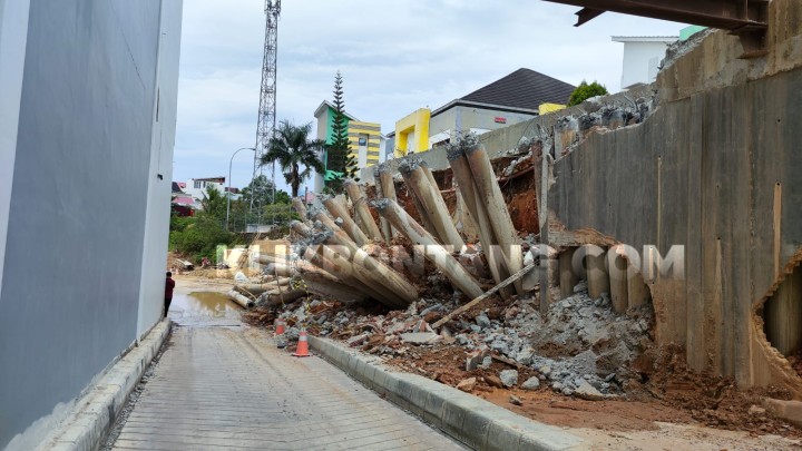 Surat Layak Fungsi Bontang Citimall Tak Terbit Sebelum Turap Ambruk Diperbaiki, Deadline Oktober