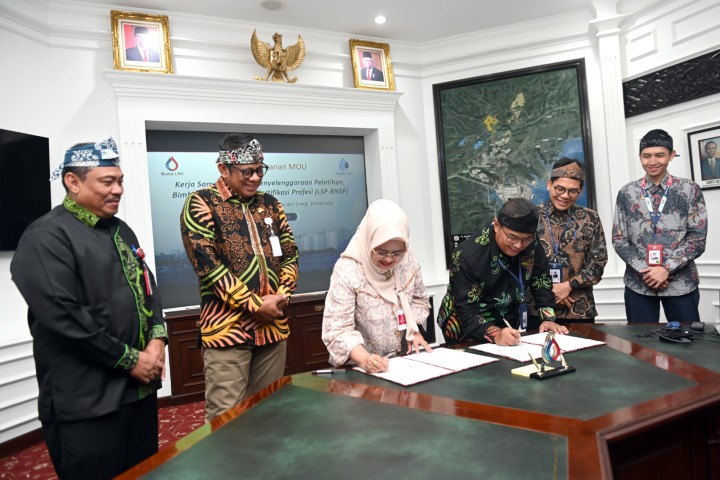 Badak LNG dan PT BME Jalin Kerjasama di Bidang Pelatihan dan Sertifikasi Profesi