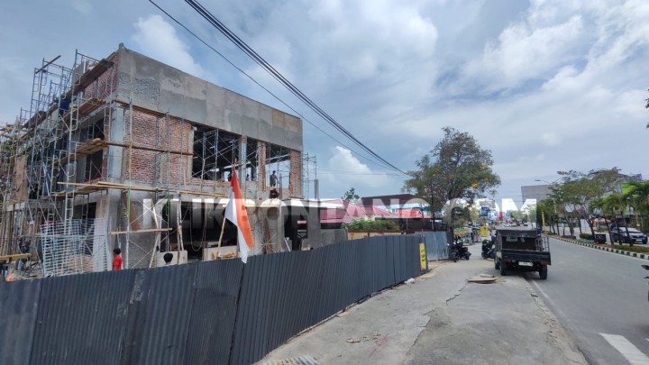 Progres Pembangunan McDonald's Bontang Sudah 70 Persen