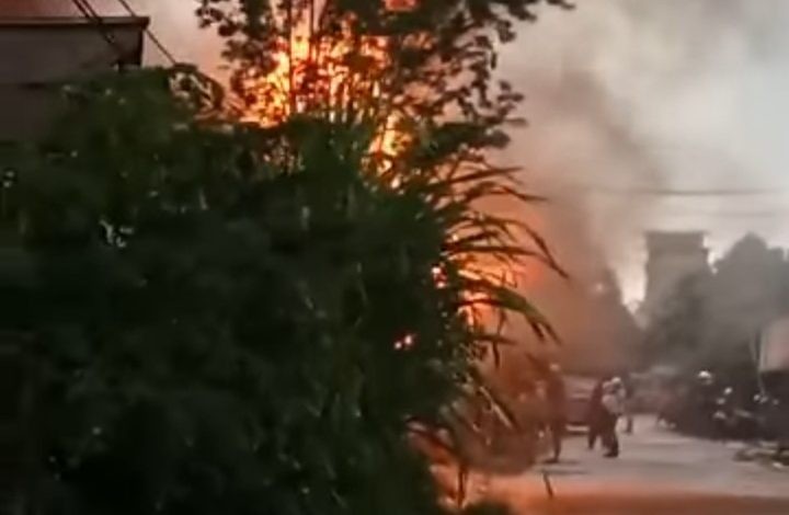 3 Rumah Ludes Dilalap Api di Gang Duyung Sangatta
