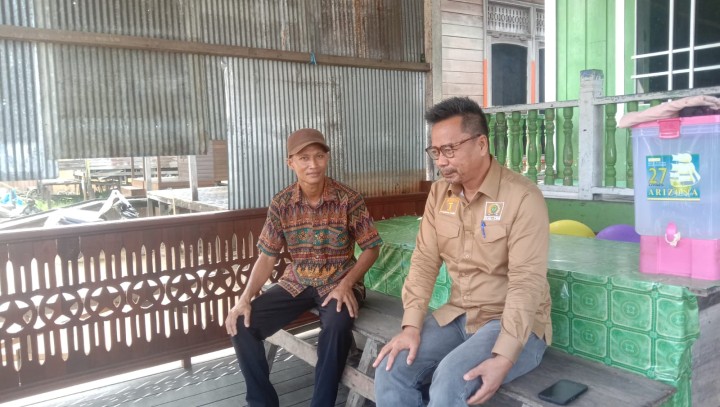 Baharuddin Demmu Gelar Reses di Desa Muara Kaman Ulu, Warga Ajukan Bantuan Kapal
