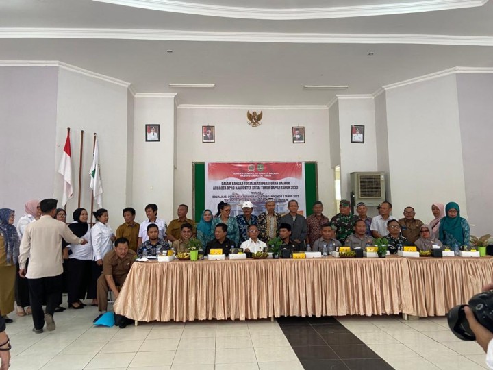 DPRD Kutim Sosialisasikan Perda Bantuan Hukum Bagi Warga Miskin