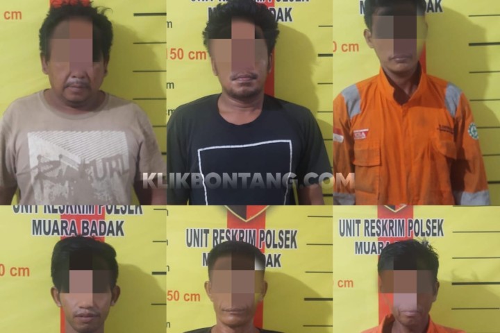 Komplotan Maling Curi Pipa di PT Pertamina Muara Badak