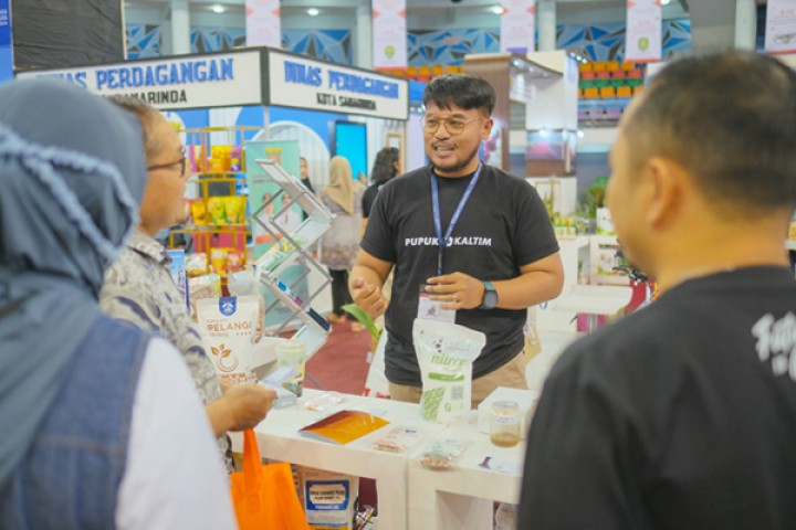 Meriahkan Indonesia Quality Expo 2023, Pupuk Kaltim Dorong Usaha Binaan Hadirkan Produk Standar SNI