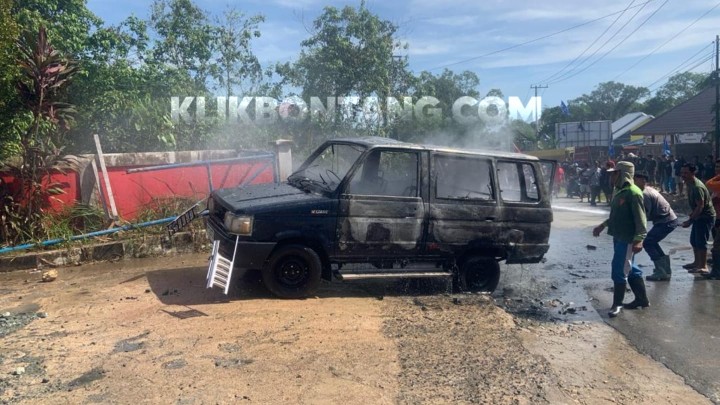 Diduga Pengetap BBM, Polisi Periksa Sopir Mobil yang Terbakar saat Antre di SPBU Marangkayu