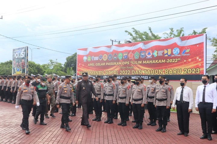 Polres Bontang Gelar Operasi Lilin Selama 12 Hari, Bangun 5 Posko