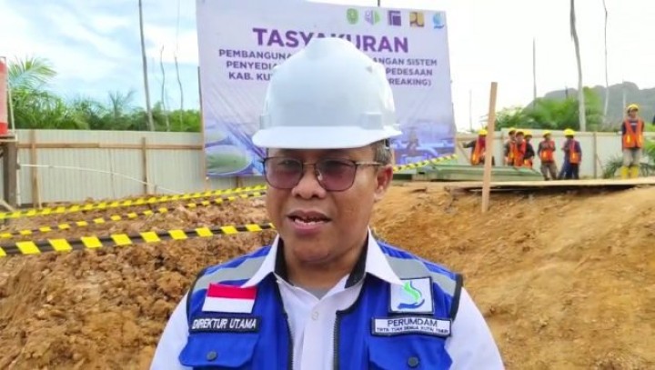 Program Prioritas, PDAM Kebut Pembangunan SPAMDes Karangan