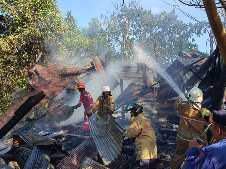 Tujuh Hari 7 Kali Kebakaran di Bontang, Disdamkartan Imbau Warga Waspada