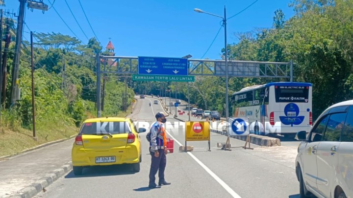 Usai Disidak Dewan dan Wali Kota, Dishub Langsung Terapkan Rekayasa Lalin
