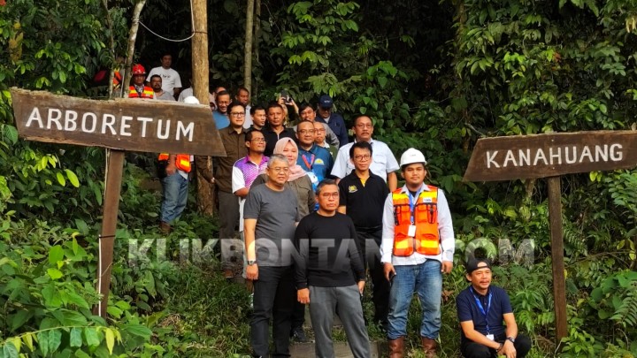 Wamen LHK Berkunjung ke Indominco, Takjub Lihat Keasrian Hutan di Tengah Konsesi Tambang