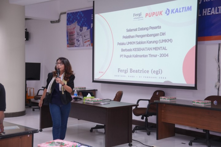 Bekali UMKM Binaan Pelatihan Teknik Sablon dan Mental Health, Pupuk Kaltim Dorong Kemandirian Melalui Pemberdayaan