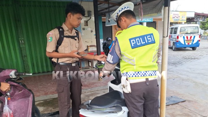 Sepekan Razia, Polantas Bontang Sudah Keluarkan 107 Surat Tilang