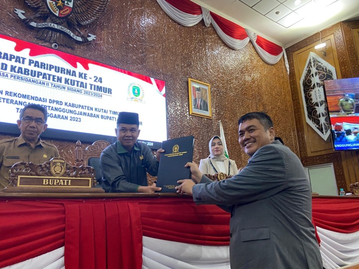 Pansus LKPJ TA 2023 Kutim Sampaikan 16 Rekomendasi
