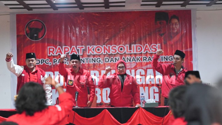 PDIP Bontang Gelar Rapat Konsolidasi Suksesi Pemenangan, Satu Komando Dukung Najirah