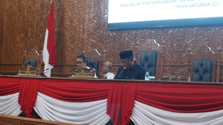 DPRD Kutim Gelar Paripurna Penyampaian Nota Penjelasan Rancangan Perda Pertanggungjawaban APBD 2023
