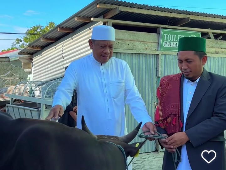 Momen Idul Adha Wali Kota Bontang Ajak Maknai dengan Mempertebal Keikhlasan