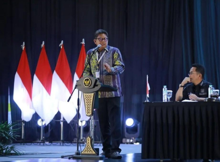 Rakernas APEKSI XVII 2024, Basri Sampaikan Perekrutan ASN di IKN Wajib Akomodir Putra Daerah