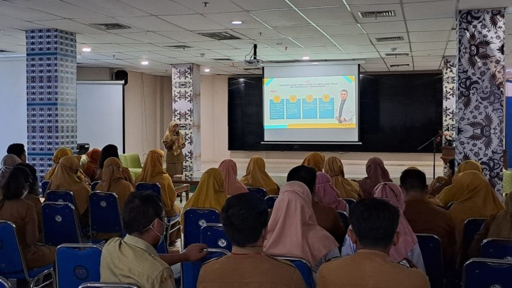 Uji Kepatuhan Tentang Optimalisasi Layanan, RSUD Bontang Laksanakan Binwasdal dengan Dinkes Bontang