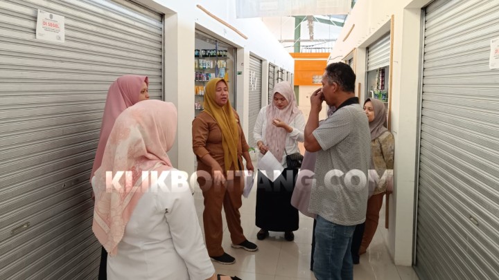 UPT Pasar Segel Lapak Kosong di 3 Pasar Bontang