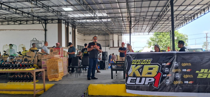 1.356 Peserta Ramaikan Lomba Kicau Mania KB Cup 1 Tahun 2024