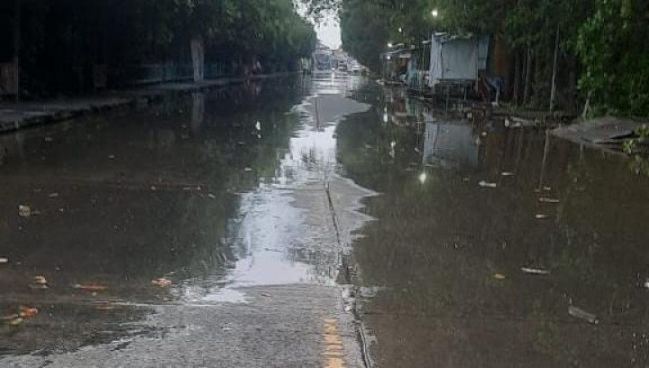 Banjir Rob Bontang Kuala, Akses Jalan Utama Lumpuh
