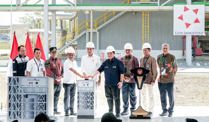 Diresmikan Sejak Maret, Pabrik Kaltim Amonium Nitrat Sukses Capai 37 Persen Target Produksi Tahunan
