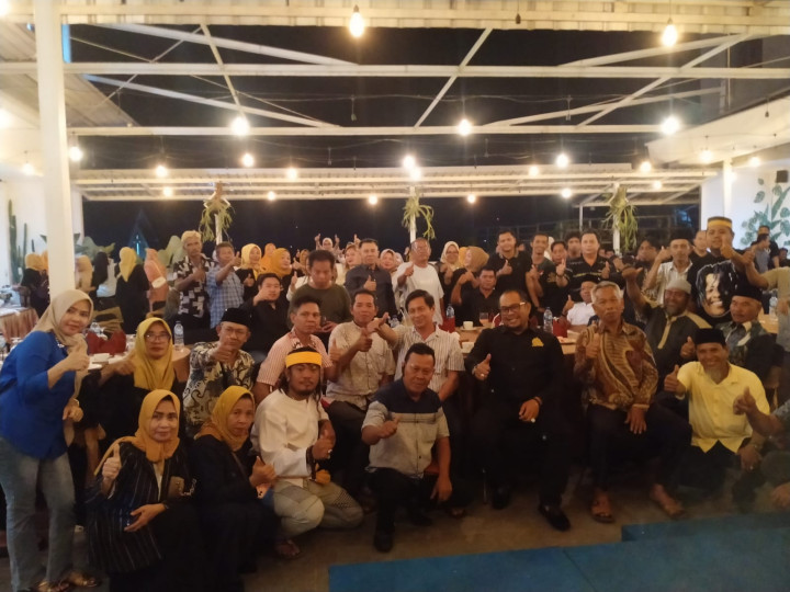 Kasmidi Hadiri Silaturahmi Bubuhan Kutai Sangatta, Serap Aspirasi Masyarakat