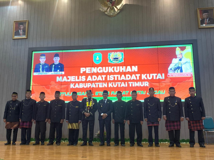 Majelis Adat Istiadat Kutai Kutim Dikukuhkan, Wujud Kepeduian Pelestarian Budaya