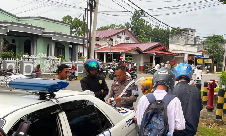 Ramai Pesan Berantai Jadwal Razia di Bontang, Kasatlantas Angkat Bicara