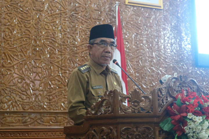 Sampaikan Tanggapan Pandangan Fraksi PDIP Terhadap Ranperda APBD 2023, Bupati Sampaikan Capain WTP
