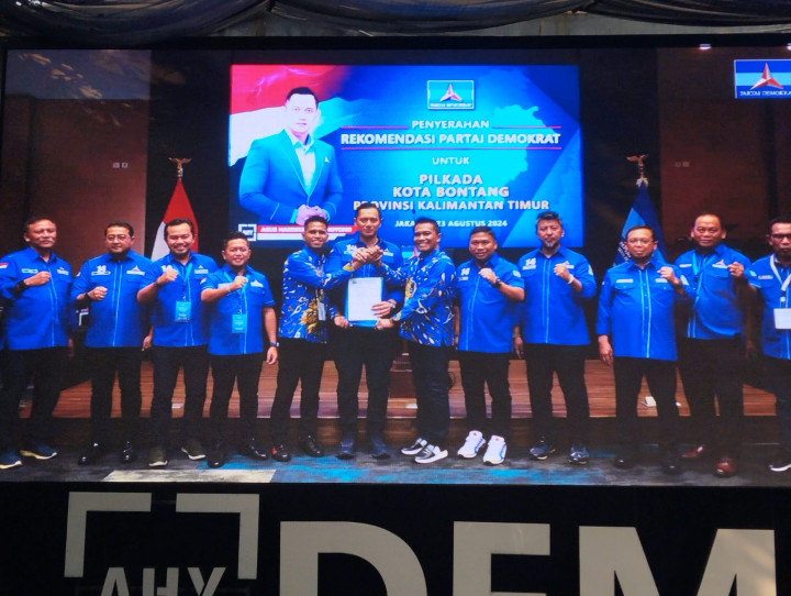 Kantongi SK Demokrat, Sutomo - Nasrullah Amankan 'Tiket' di Pilkada Bontang