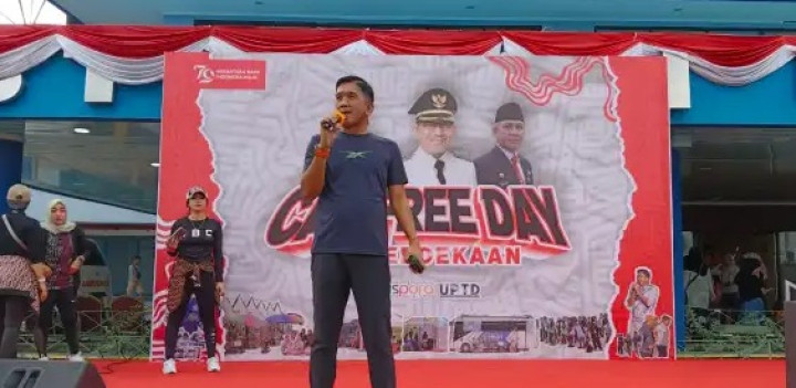 Ribuan Warga Kutai Timur Meriahkan Car Free Day Spesial HUT ke-79 RI