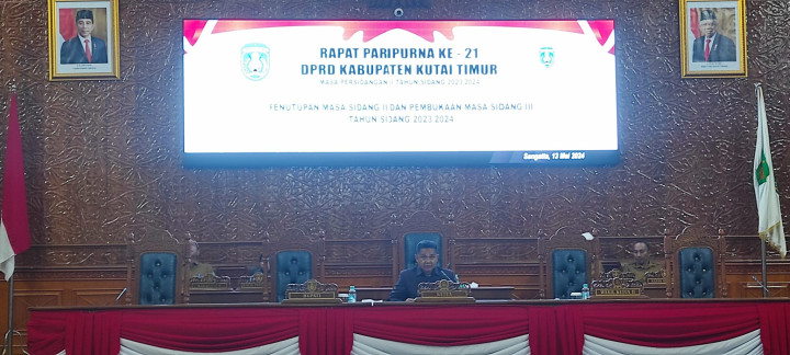Di Dalam Rapat Paripurna, Ketua DPRD Pertegas Komitmen Pengawasan Penggunaan Anggaran