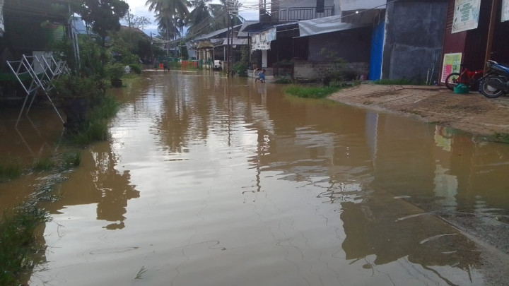 Banjir di Guntung Belum Surut, 7 RT Masih Terendam