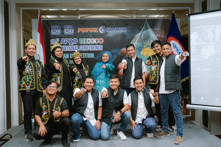 Buktikan Keunggulan Inovasi, Pupuk Kaltim Raih Tiga Penghargaan Terbaik APQO 2024