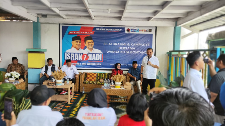 Calon Wagub Kaltim Hadi Kampanye di Tanjung Laut; Cerita Soal Upaya Dijegal Maju Pilkad hingga Tegas Tolak Penghapusan Honorer