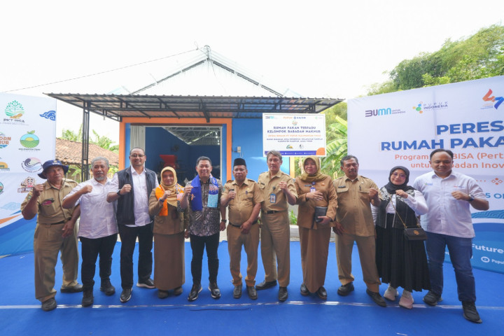Dorong Ekonomi Sirkular Sektor Pertanian, Pupuk Kaltim Resmikan Rumah Pakan Terpadu di Magetan