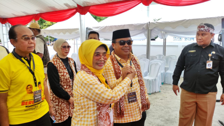 Kandidat Pertama yang Bicara Soal Pembinaan Atlet; Neni - Agus Haris Tawarkan 4 Program