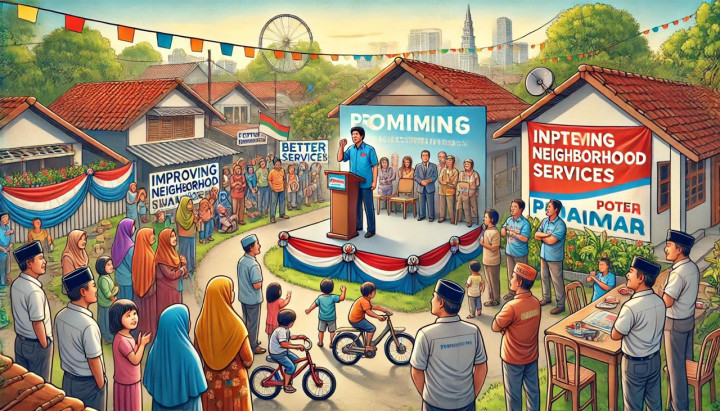 Laris Manis Jualan Program RT; Pengamat : Antara Mobilisasi Suara hingga Politik Uang