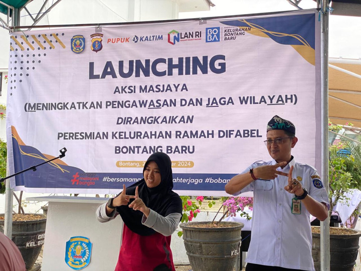 Gandeng Perusahaan, Kelurahan Bontang Baru Luncurkan Program Ramah Difabel
