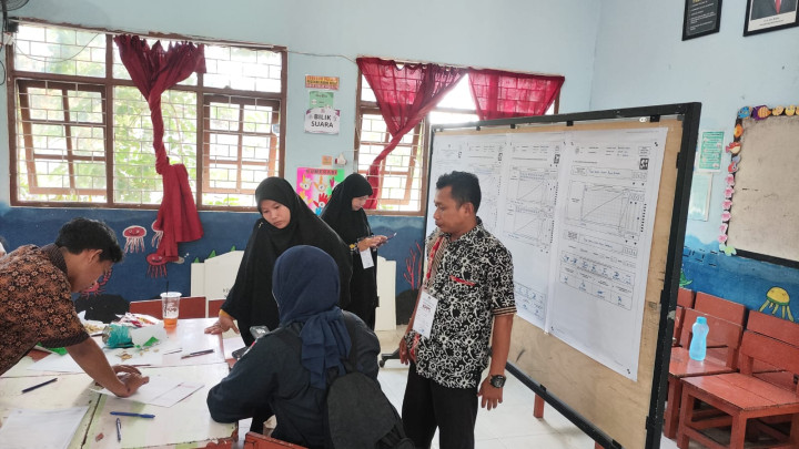 Najirah-Aswar Unggul di TPS 10 RT 14 Gunung Elai, Raup 132 Suara
