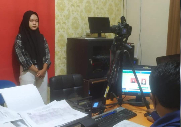 Inovasi Kecamatan Bontang Utara, Lakukan Perekaman e-KTP di Sekolah-Sekolah