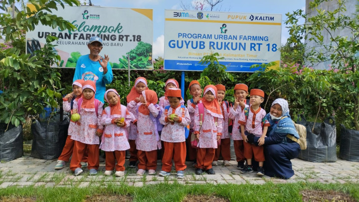 Kelurahan Bontang Baru Gagas Proyek Percontohan Pertanian di Tengah Kota