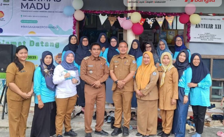 Kelurahan Gunung Elai Luncurkan Program Germas Madu, Kemasan Baru Posyandu untuk Tingkatkan Kunjungan
