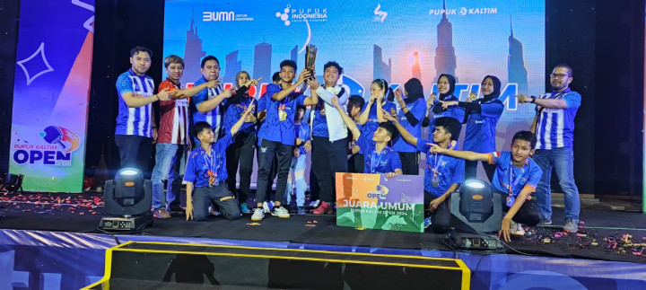 Tenis Meja Open 2024 Usai, Atlet Binaan Pupuk Kaltim Didaulat Jadi Juara