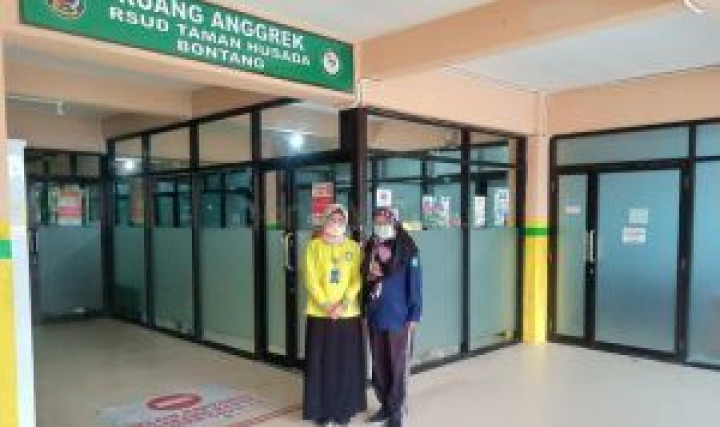 Warning Area, Manajemen RSUD Bontang Imbau Pengunjung Tak Mendekati Ruang Anggrek di Gedung Bengkirai