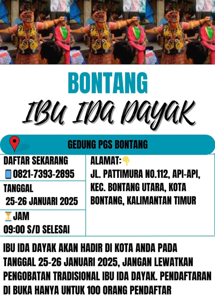 Polisi Sebut Agenda Pengobatan Alternatif Ida Dayak di Bontang Hoax