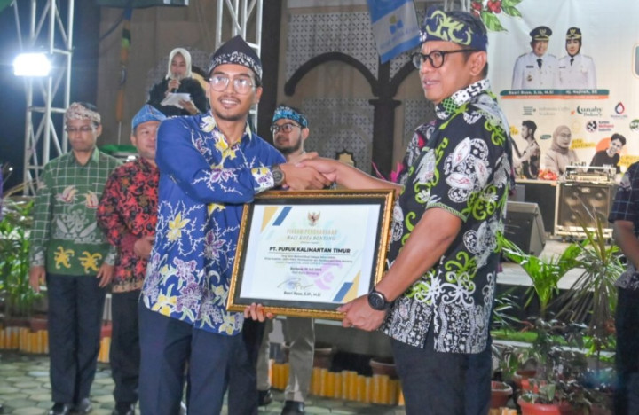 Dukung Kemandirian UMKM, Pupuk Kaltim Terima Penghargaan dari Pemkot Bontang