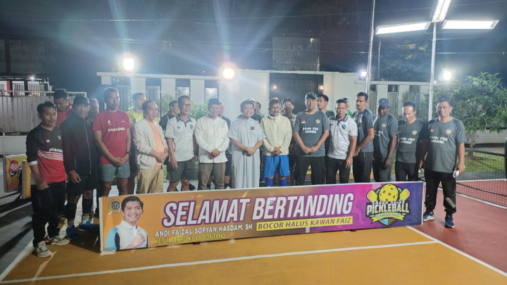 Kawan Faiz Gelar Turnamen Pickleball Se-Bontang, Jadi Ajang Kompetisi Asah Skill Ratusan Atlet